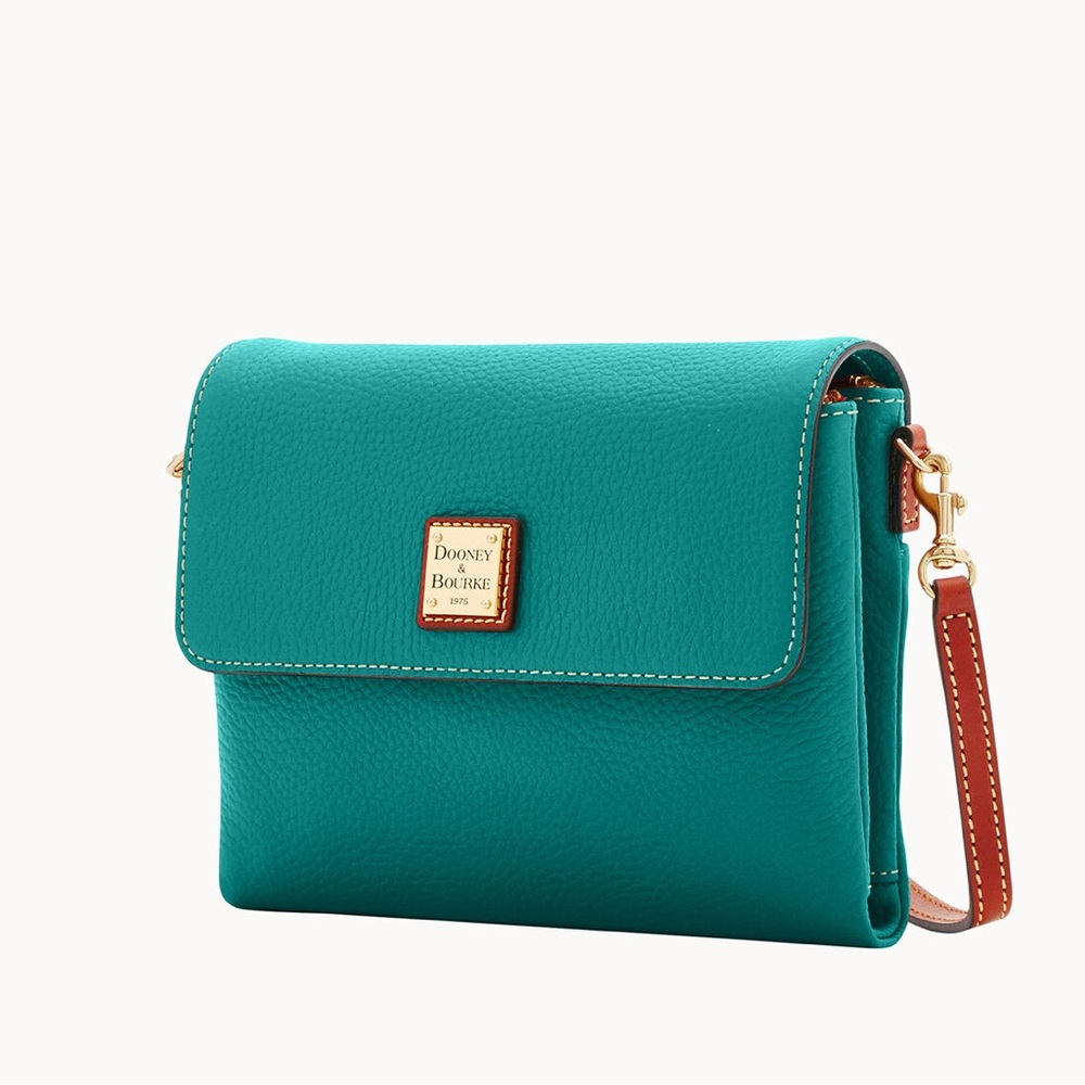 Dooney & Bourke Pebble Grain Crossbody Purse in Spearmint